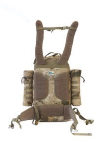 Taktik Askeri Sırt Çantası, 55+10 litre, Jandarma Kamuflajı