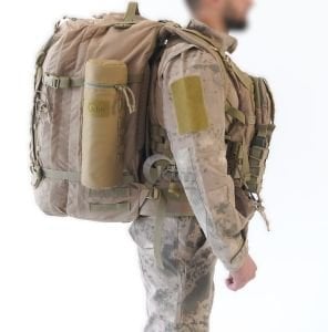 Taktik Askeri Sırt Çantası, 55+10 litre, Coyote Coyote Kamuflaj - 55+10 Litre