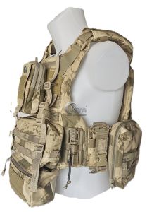 KUYAK-ATA® Makinalı Tüfek Hücum Yeleği, Model-2, Jandarma Kamuflaj