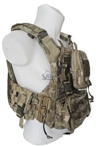 KUYAK-ATA® Makinalı Tüfek Hücum Yeleği, Model-2, Kara Kuvvetleri TSK Kamuflaj