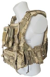 KUYAK-ATA® Makinalı Tüfek Hücum Yeleği, Model-1, Jandarma Kamuflaj