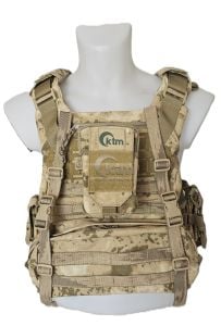 KUYAK-ATA® Makinalı Tüfek Hücum Yeleği, Model-1, Jandarma Kamuflaj