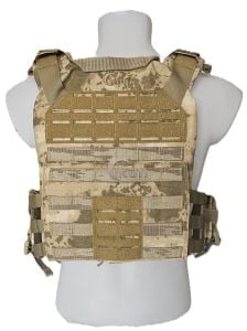 KUYAK-ATA® Makinalı Tüfek Hücum Yeleği, Model-1, Jandarma Kamuflaj