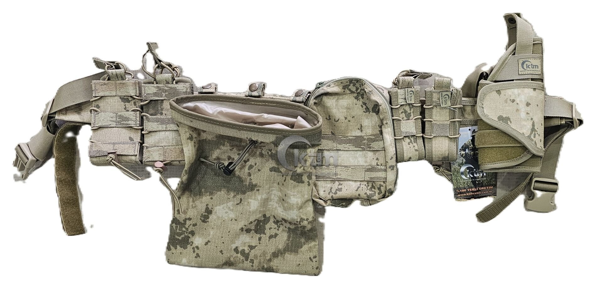 Ktm Askeri Taktik Görev Kemeri Jandarma Kamuflaj, Model-2